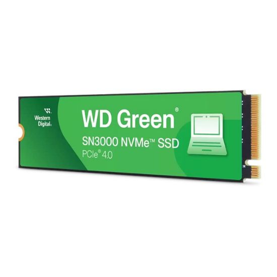 500GB WD GREEN M.2 NVMe SN3000 5000/4100MB/s WDS500G4G0E GEN4 SSD resmi