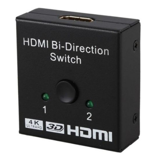 POWERMASTER PM-19903 4K2K 2 PORT ÇİFT YÖNLÜ HDMI BİRLEŞTİRİCİ VE DAĞITICI resmi