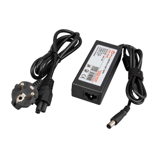 POWERMASTER 19.5 VOLT - 2.31 AMPER 7.4*5.0 UÇLU DELL NOTEBOOK ADAPTÖR resmi
