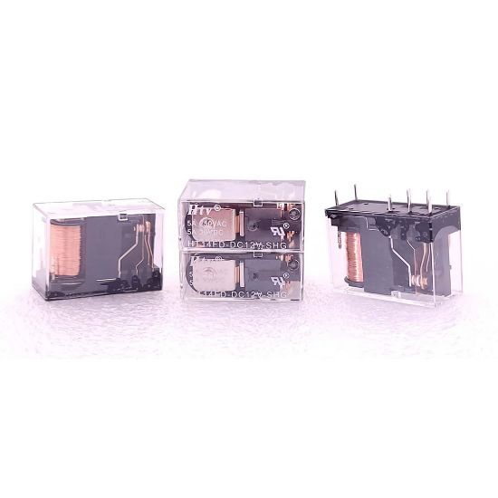 12 VOLT ROLE ÇİFT KONTAK 8 BACAK resmi
