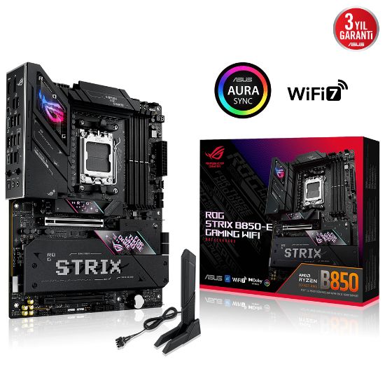 ASUS ROG STRIX B850-E GAMING WIFI AMD ANAKART resmi