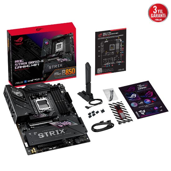 ASUS ROG STRIX B850-E GAMING WIFI AMD ANAKART resmi