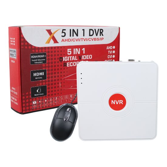 DRK NVR DRK-8036 36 KANAL 8MP H265+ NVR KAYIT CİHAZI resmi