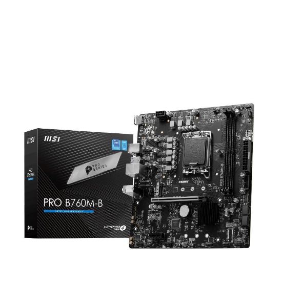 MSI PRO B760M-B DDR4 ANAKART resmi