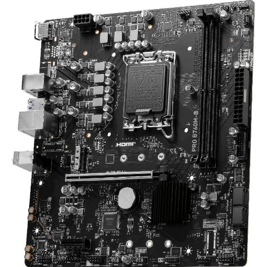 MSI PRO B760M-B DDR4 ANAKART resmi