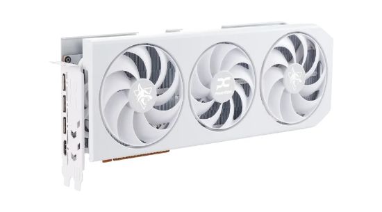 POWERCOLOR HELLHOUND RX9070XT 16G-L/OC/WHITE 16GB GDDR6 256Bit resmi