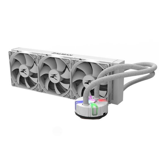 ZALMAN RESERATOR5-Z36-ARGB-WH 360MM 1700/2066/AM4/AM5/FM2+ SIVI SOĞUTMA  resmi