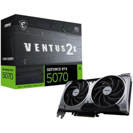 GEFORCE RTX 5070 12G VENTUS 2X OC GDDR7 192BIT 3xDP HDMI resmi