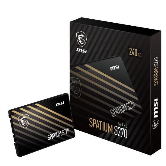 MSI SSD SPATIUM S270 SATA 2.5 480GB resmi