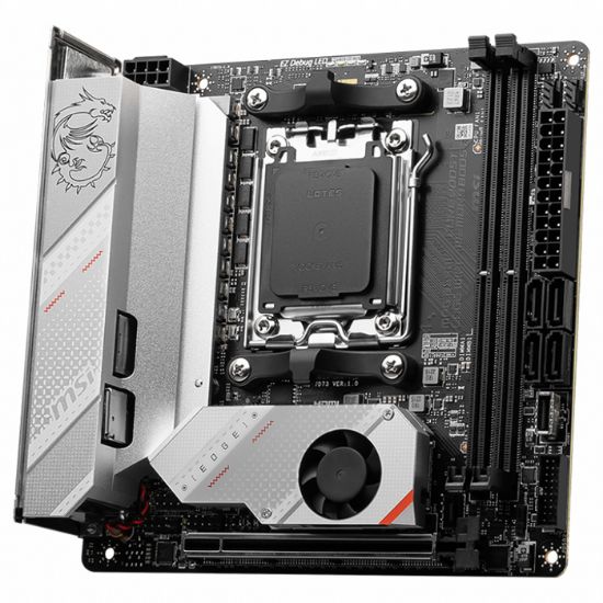 MSI MPG B650I EDGE WIFI DDR5 HDMI M.2 USB 3.2 LAN WİFİ MITX AM5  resmi