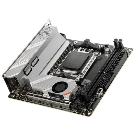 MSI MPG B650I EDGE WIFI DDR5 HDMI M.2 USB 3.2 LAN WİFİ MITX AM5  resmi