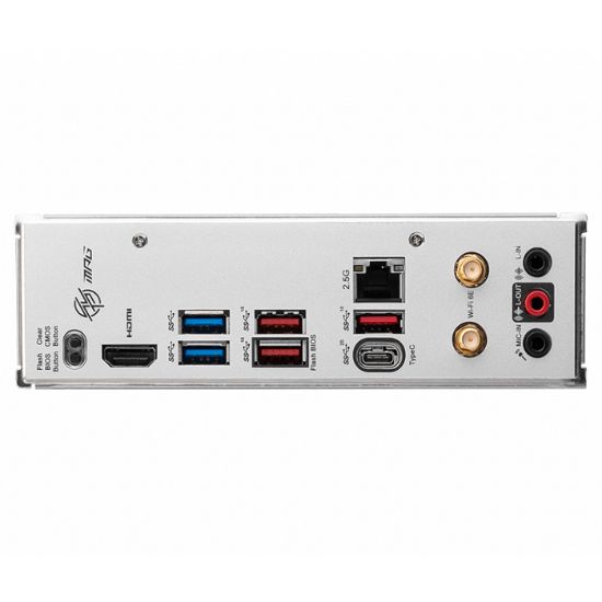 MSI MPG B650I EDGE WIFI DDR5 HDMI M.2 USB 3.2 LAN WİFİ MITX AM5  resmi