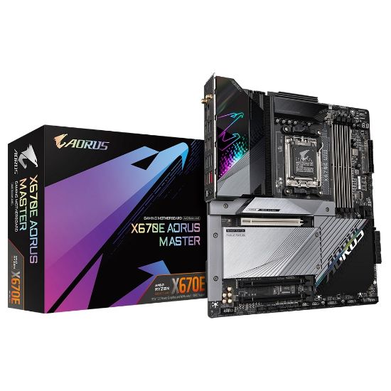 GIGABYTE X670E AORUS MASTER 1.1 AMD X670 SOKET AM5 resmi