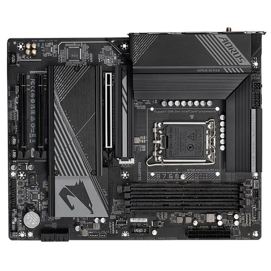 GIGABYTE B760 AORUS ELITE AX 7800MHZ DDR5 7800MHZ resmi