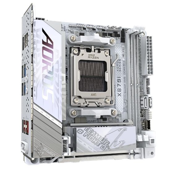 GIGABYTE ANAKART AM5 MINI-ITX X870I AORUS PRO ICE resmi