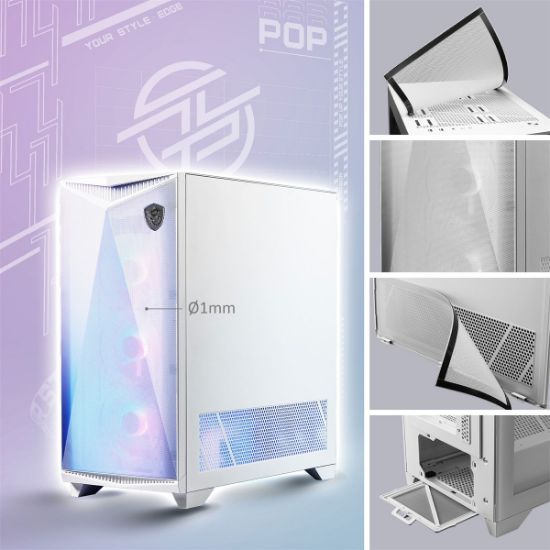 MSI MPG GUNGNIR 300R AIRFLOW WHITE KASA resmi