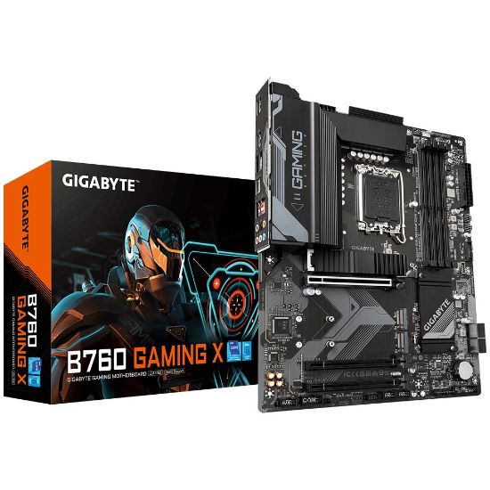GIGABYTE B760 GAMING X DDR5 7600MHZ(OC) HDMI DP ATX 1700P  resmi