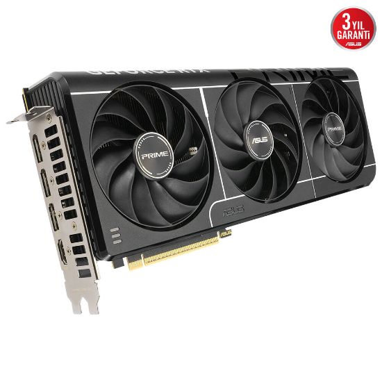 ASUS PRIME GEFORCE RTX 5070 Ti 16GB PRIME-RTX5070TI-O16G GDDR7 OC EDITION 256 BIT GAMING EKRAN KARTI resmi