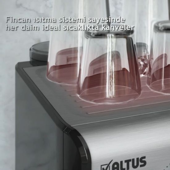 ALTUS AL 4933 ES ESPRESSO MAKINESI resmi