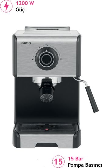 ALTUS AL 4933 ES ESPRESSO MAKINESI resmi