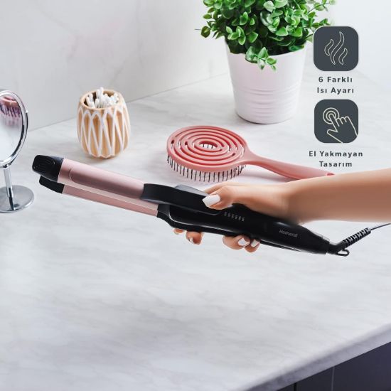 HOMEND HAIRMONY 4605H 2IN1 SAC DUZLESTIRICI MASA resmi