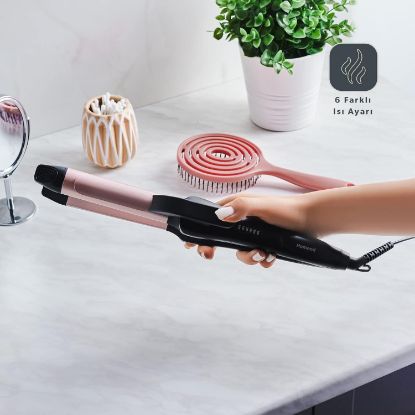 HOMEND HAIRMONY 4605H 2IN1 SAC DUZLESTIRICI MASA resmi