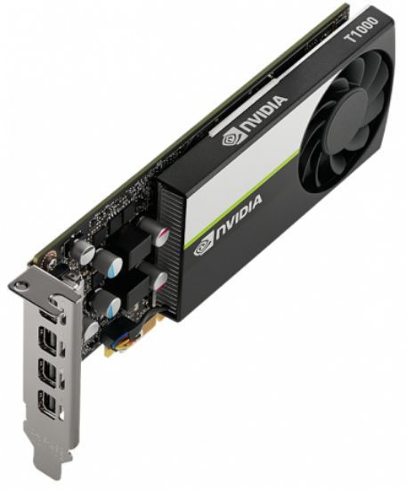 PNY NVIDIA T1000 (Quadro) 4GB GDDR6 mDP 128Bit (VCNT1000-SB) (Aksesuarsız) resmi