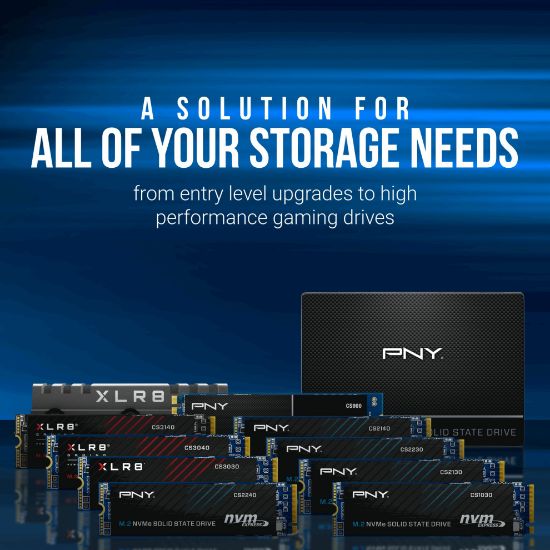 PNY CS2230 2TB 3300/2500 NVMe PCIe M.2 SSD (M280CS2230-2TB-RB) resmi
