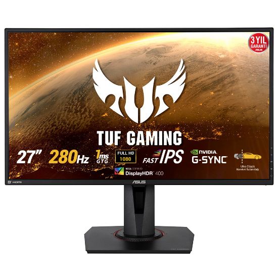 27 ASUS TUF GAMING VG279QM FHD IPS 1MS 280Hz resmi