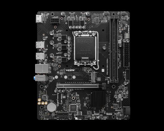 MSI PRO H610M-S DDR4 3200MHZ mATX 1700p resmi