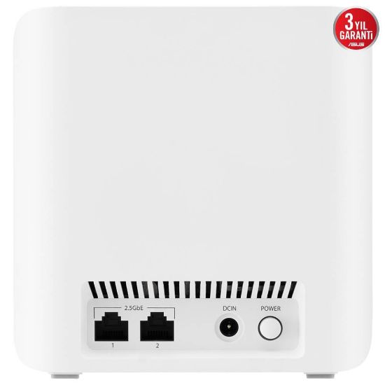 ASUS ZENWIFI B4D MESH SISTEMI BEYAZ, IKILI PAKET resmi