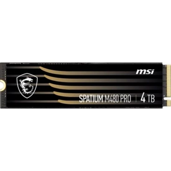 MSI Spatium M480 Pro 4TB PCIe 4.0 NVMe M.2 7400/70 resmi