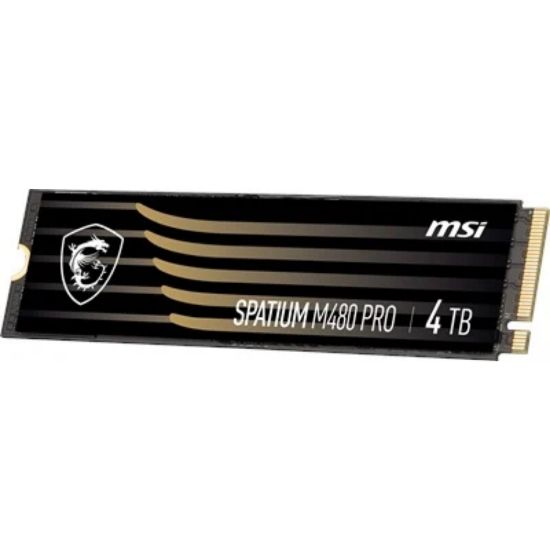 MSI Spatium M480 Pro 4TB PCIe 4.0 NVMe M.2 7400/70 resmi