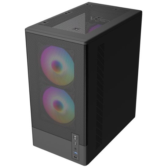 FRISBY FC-8975B 550W 4X RGB GAMİNG KASA resmi