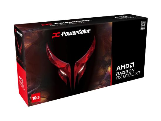 POWERCOLOR RED DEVIL RX9070XT 16G-E/OC GDDR6 256Bit resmi