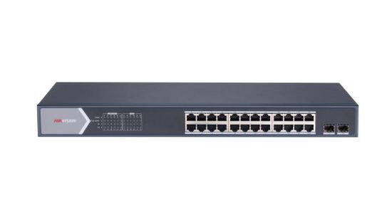 HIKVISION DS-3E1526P-SI 24XGE+2XGE/SFP 370W F.GİGABİT POE SWİTCH resmi
