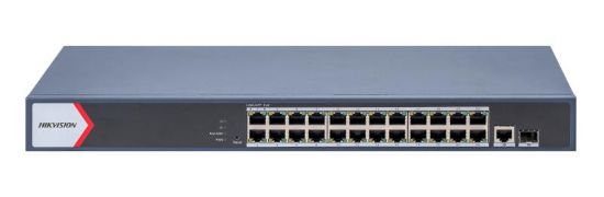 HIKVISION DS-3E1526P-EI/M 24XGE+1XGE+1GE/SFP 230W GIGABİT POE SWİTCH resmi