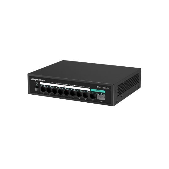 RUİJİE-REYEE RG-ES110GS-P-L 8XGE+2XGE 120W F.GİGABİT POE SWİTCH resmi