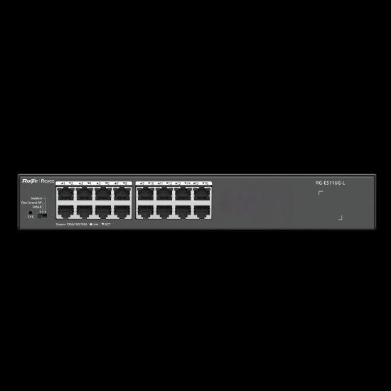 RUİJİE-REYEE RG-ES116G-L 16xGE YÖNETİLEMEZ NETWORK SWİTCH resmi