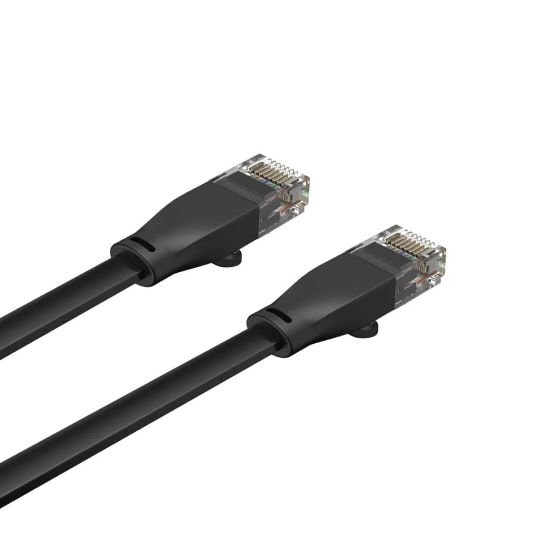UNITEK CAT6 PATCH KABLO 5MT FLAT 1GBPS, SİYAH (C1812GBK) resmi
