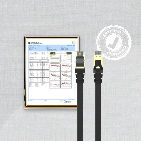 UNITEK CAT7 PATCH KABLO 2MT FLAT 10GBPS (C1897BK-2M) resmi