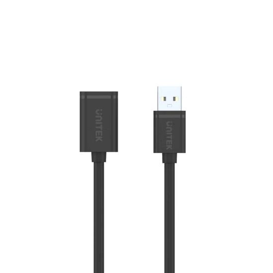 UNITEK USB-A(M) TO USB-A(F) UZATMA KABLO 1.5MT (Y-C449GBK) resmi