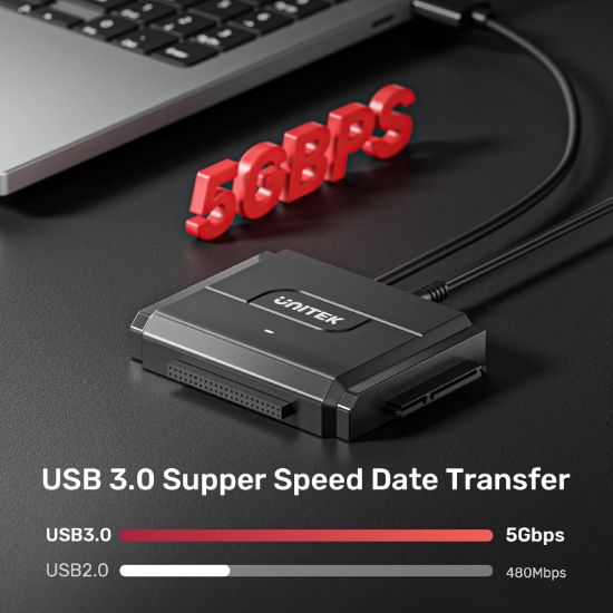UNITEK USB3.0 TO IDE + SATA II DÖNÜŞTÜRÜCÜ  (Y-3324-EU) resmi