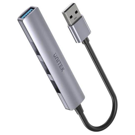 UNITEK TYPE-A TO 4 PORT USB HUB (USB3.0 + 3 x USB2.0) (H1208A) resmi