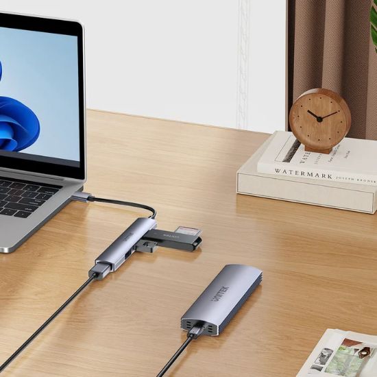 UNITEK TYPE-A TO 4 PORT USB HUB (USB3.0 + 3 x USB2.0) (H1208A) resmi