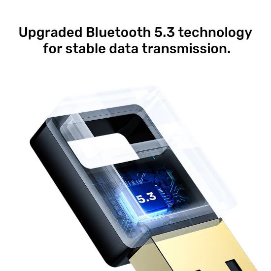UNITEK BLUETOOTH 5.3 MINI USB ADAPTÖR (B105B) resmi