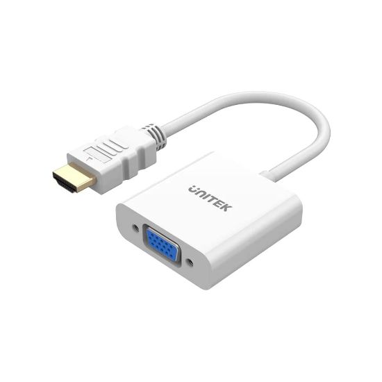 UNITEK HDMI TO VGA DÖNÜŞTÜRÜCÜ 1080P&60Hz (Y-6333C01) resmi