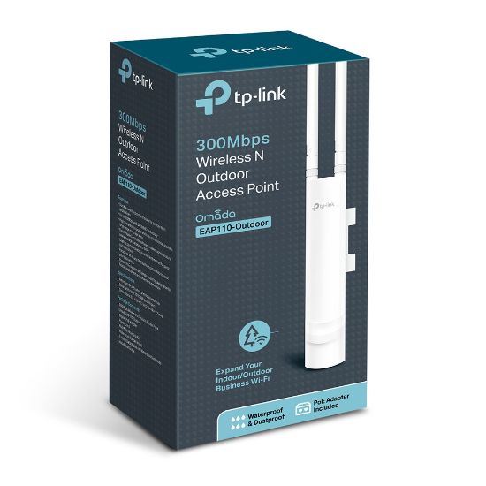 TP-LINK EAP110 1PORT POE 300Mbps OUTDOOR ACCESS POINT resmi