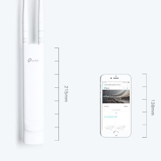TP-LINK EAP110 1PORT POE 300Mbps OUTDOOR ACCESS POINT resmi