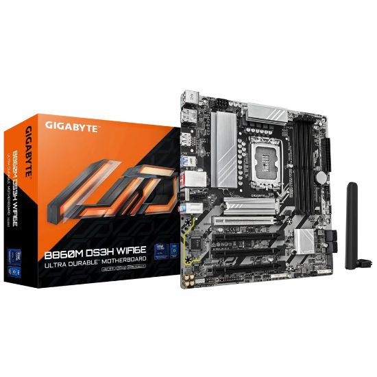 GIGABYTE B860M DS3H WIFI6E SOKET 1851 ANAKART resmi